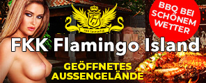 FKK Flamingo Island in Ettlingen bei Karlsruhe Motto Tage im FKK-Club